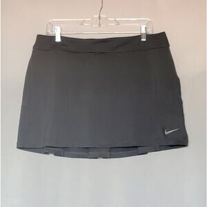 Nike Golf Tour Performance Dri-Fit Skirt Dk Gray Tennis Pickleball Women's Sz: L